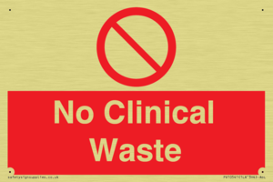 No Clinical Waste